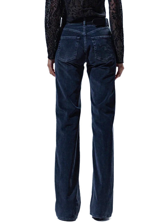Jane Jean in Obsidian Stretch Cord Black