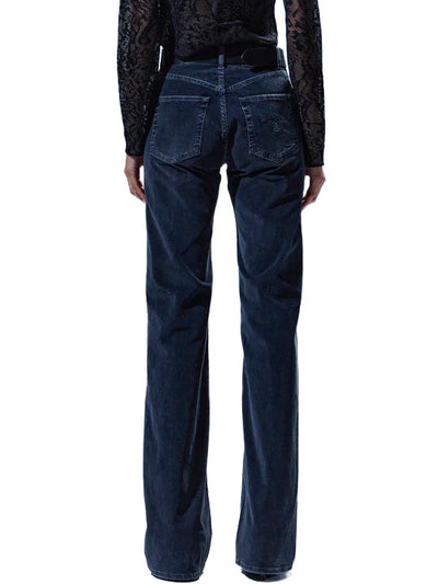 Jane Jean in Obsidian Stretch Cord Black