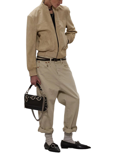 Shrunken Leather Jacket