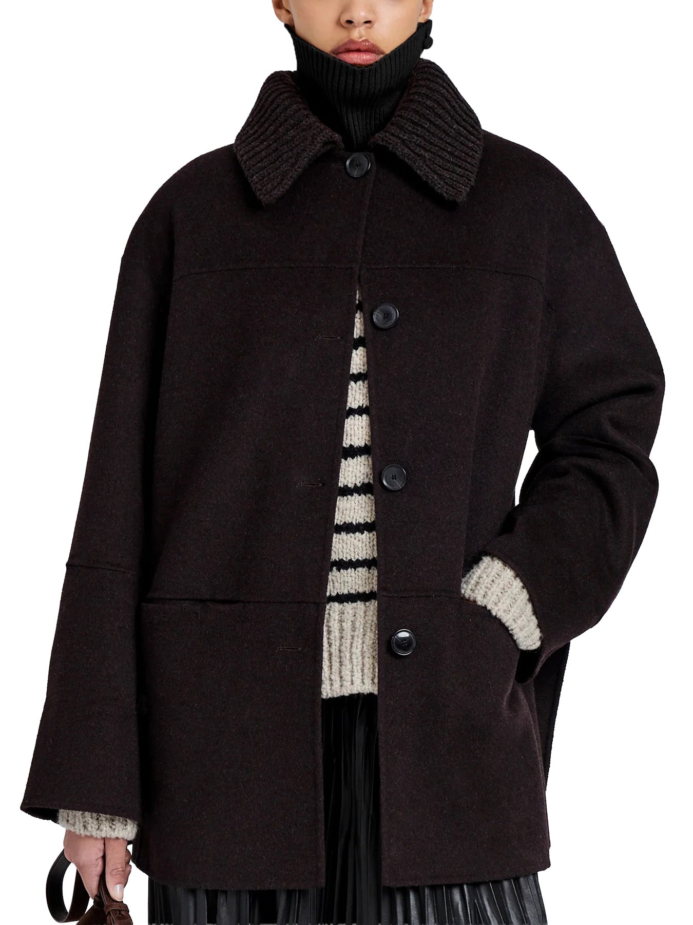 Lisa Coat in Double Face Wool