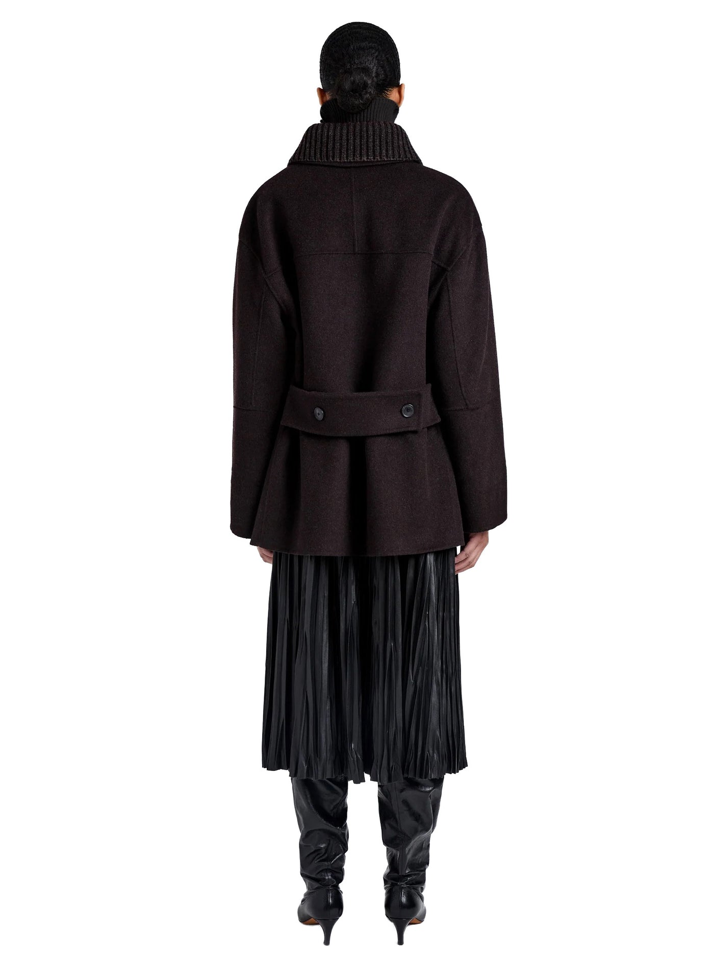 Lisa Coat in Double Face Wool