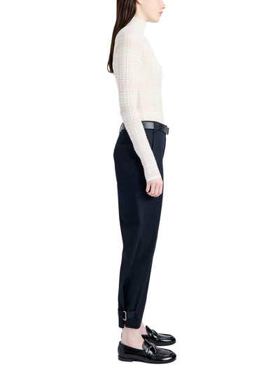 Kay Pant in Cotton Twill in Black