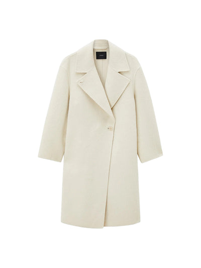 Yves Brushed Double Face Alpaca Coat