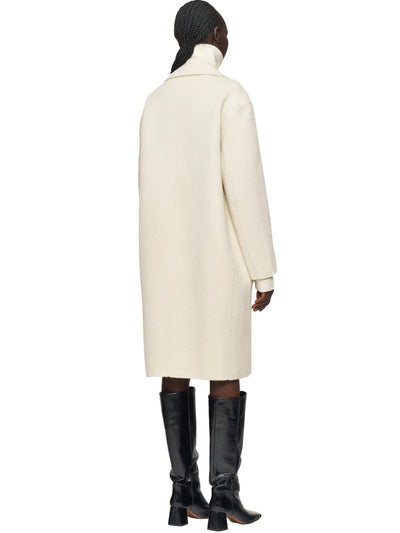 Yves Brushed Double Face Alpaca Coat
