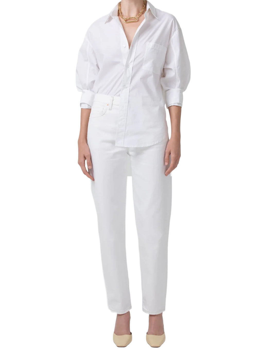 Kayla Shirt In Optic White