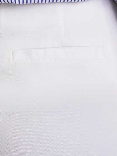 Cotton Dillion Pant in White
